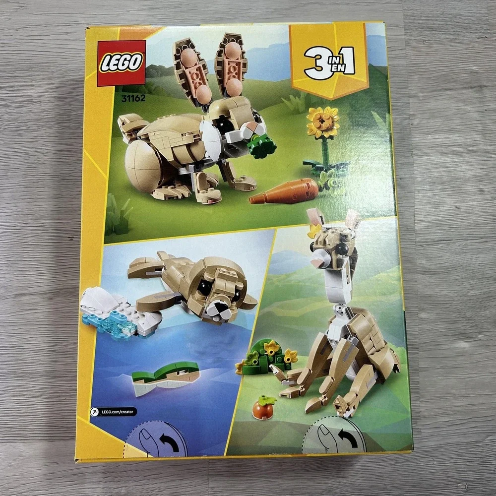LEGO Creator 3-in-1 Cute Bunny 31162 326pcs 8+ Animals Building Toy Set New - Picture 3 of 3